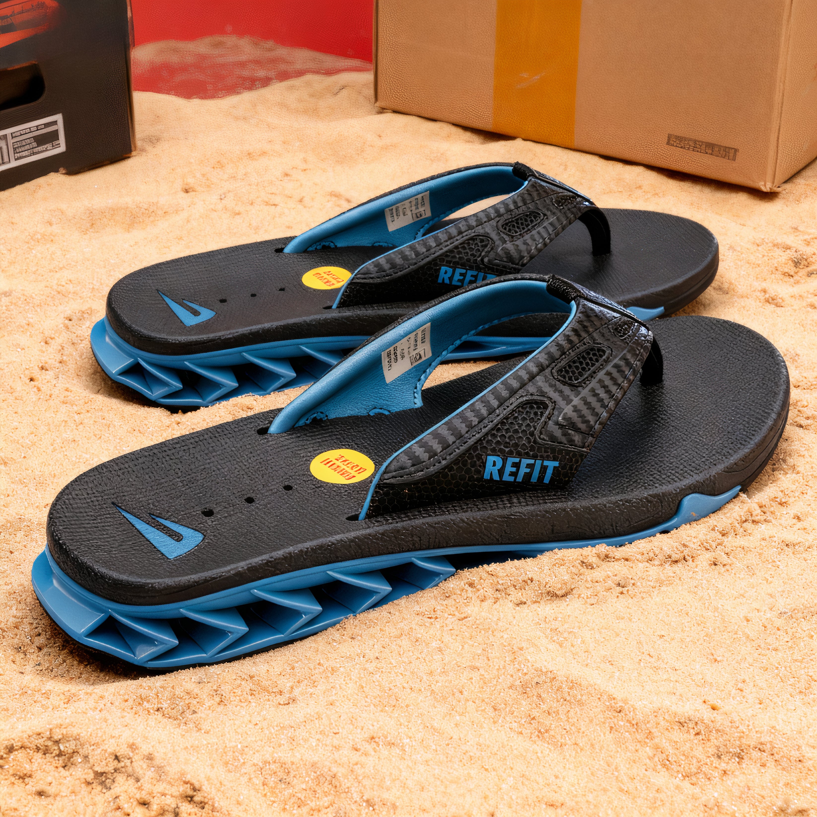 REFIT Fanning Black/BLUE