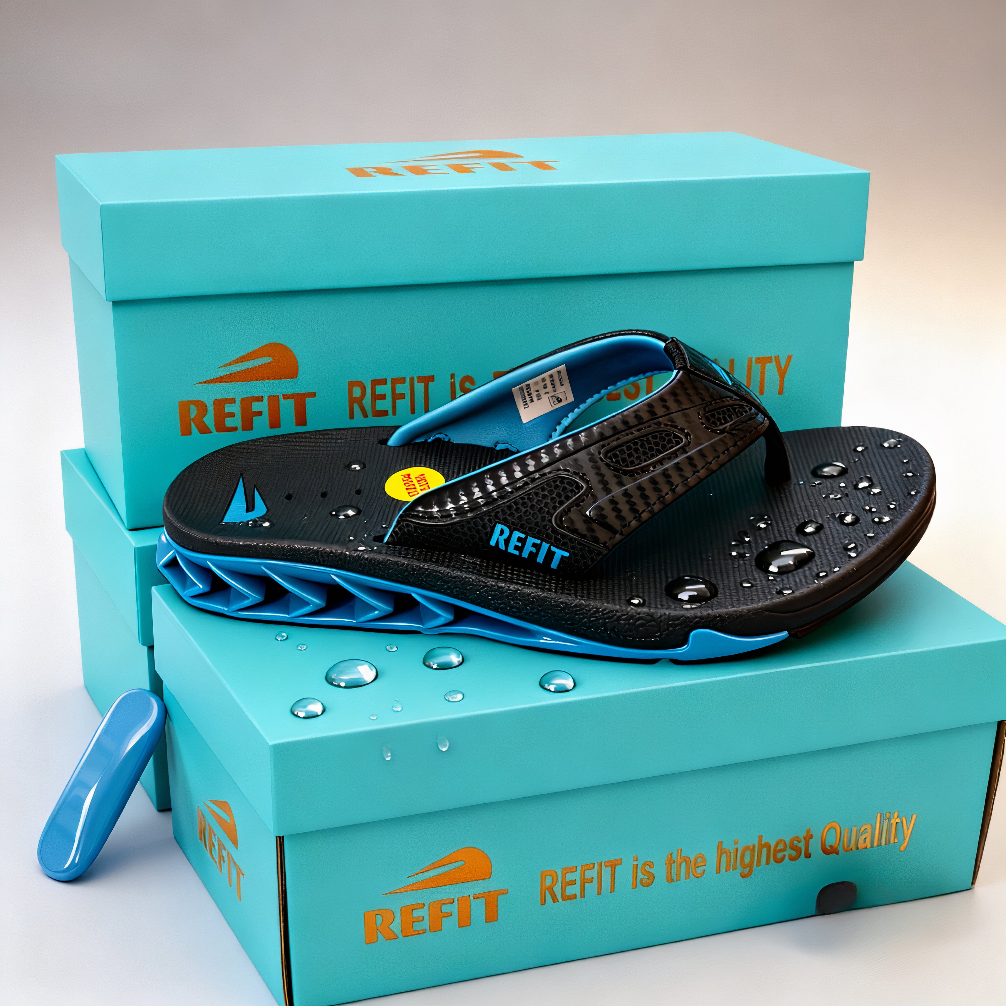 REFIT Fanning Black/BLUE